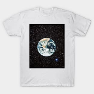 Apollo 17 view of the earth (E050/0230) T-Shirt